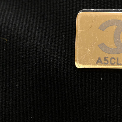 Chanel Patent Quilted Shiny Coco Small Shopping Bag Black 7 of 11