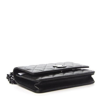 Chanel Caviar Quilted My Everything Wallet On Chain WOC Black 6 of 25