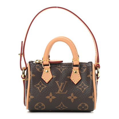 Louis Vuitton Monogram Micro Speedy Bag Charm 1 of 7