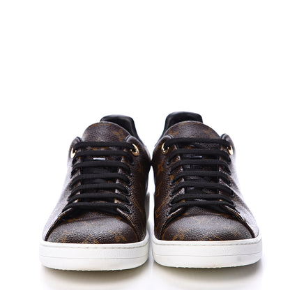 Louis Vuitton Patent Monogram Frontrow Sneakers 40 2 of 8