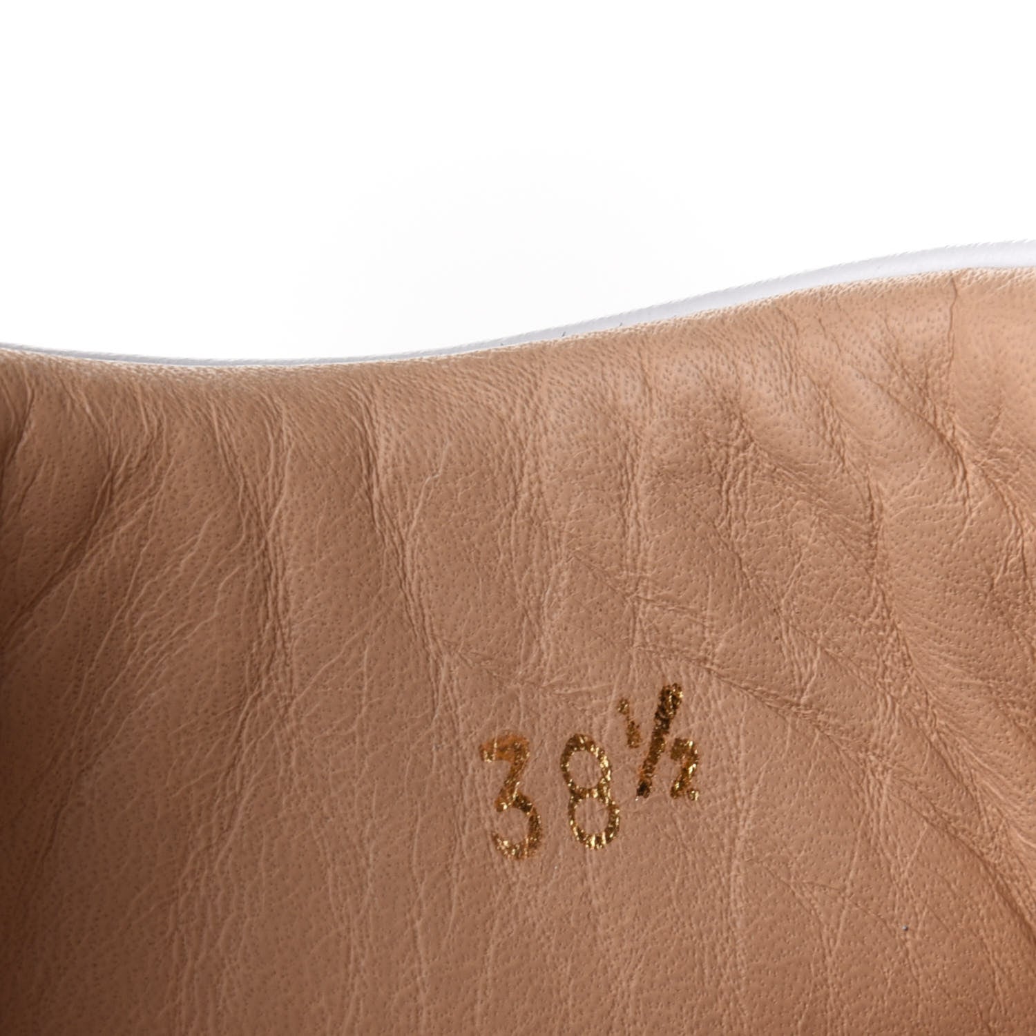 Christian Louboutin Calfskin Vieira Flat Sneakers 38.5 Latte 10 of 11