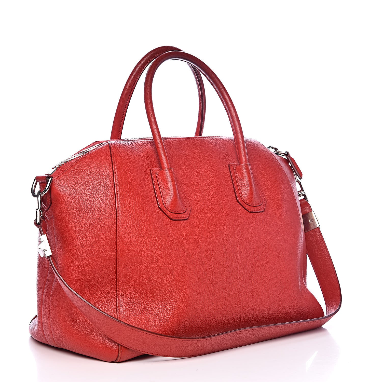 Givenchy Sugar Goatskin Medium Antigona Red 3 of 24
