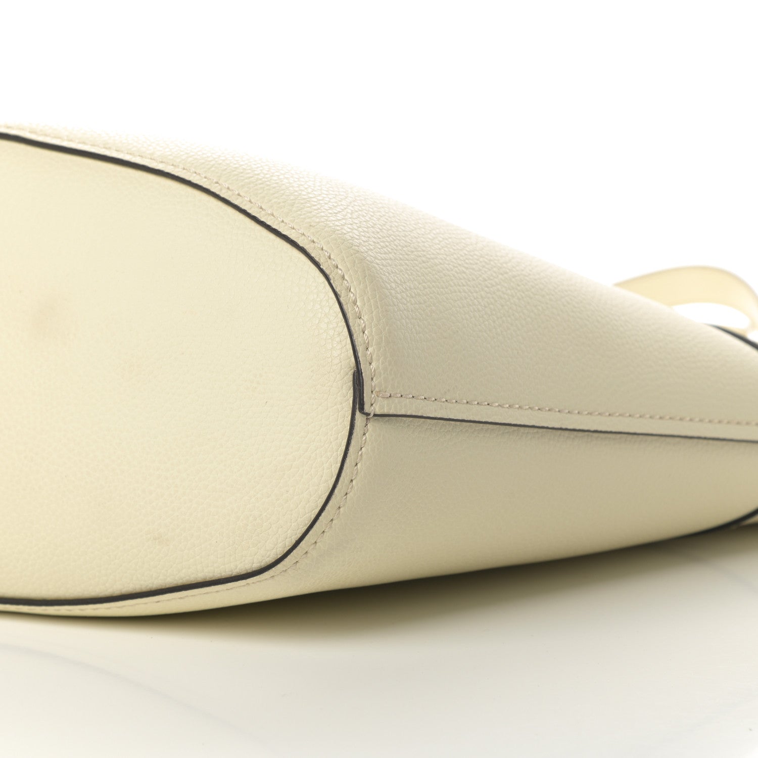 Chloe Smooth Grained Calfskin Small Aby Tote White 10 of 13