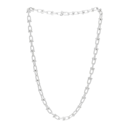 Tiffany Sterling Silver Small HardWear Link Necklace 2 of 3