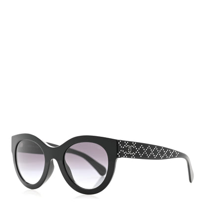 Chanel Crystal CC Sunglasses 5420-B-A Black 1 of 9