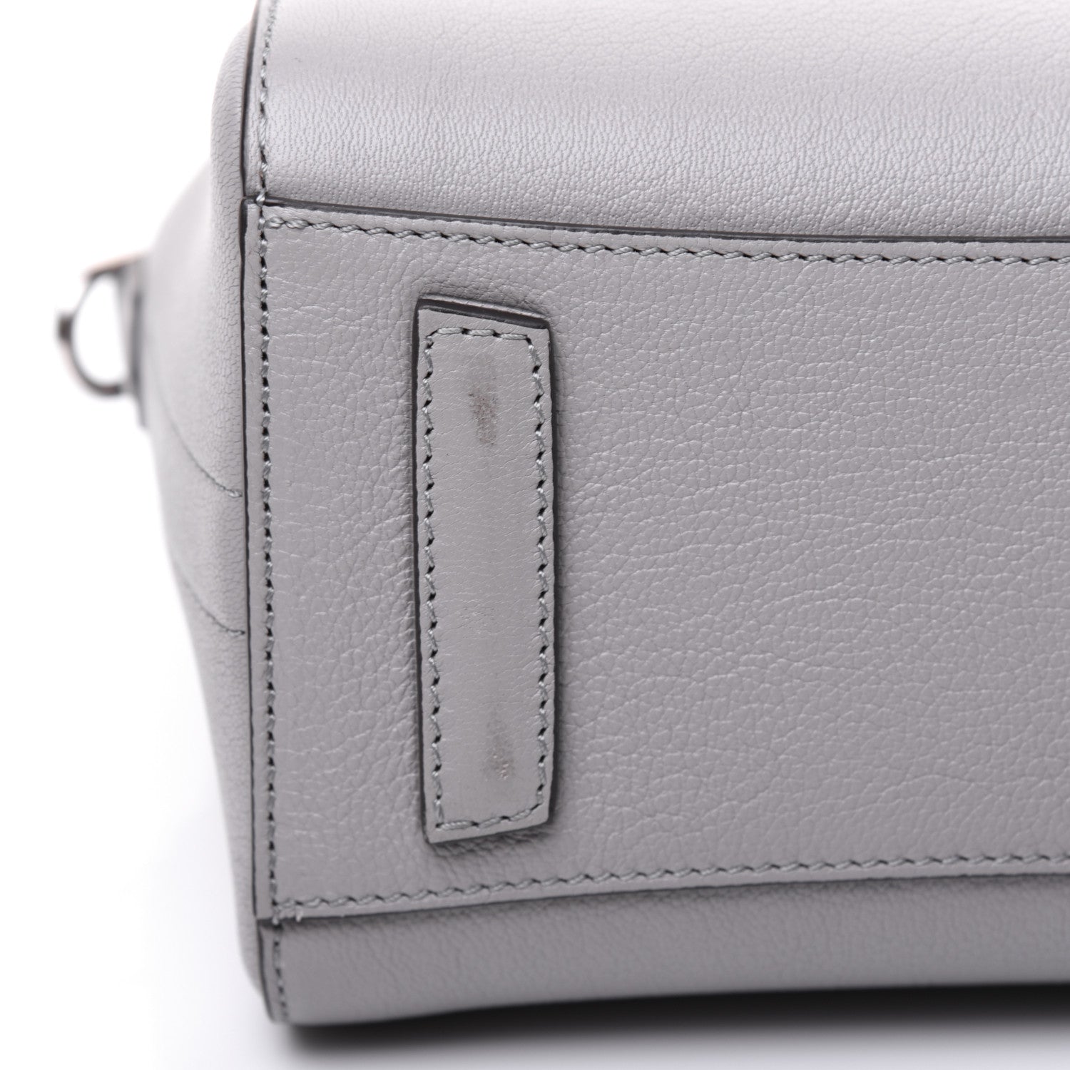 Givenchy Sugar Goatskin Mini Antigona Pearl Grey 15 of 23
