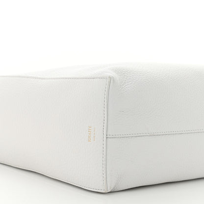 Khaite Calfskin Frida Tote Optic White 9 of 10