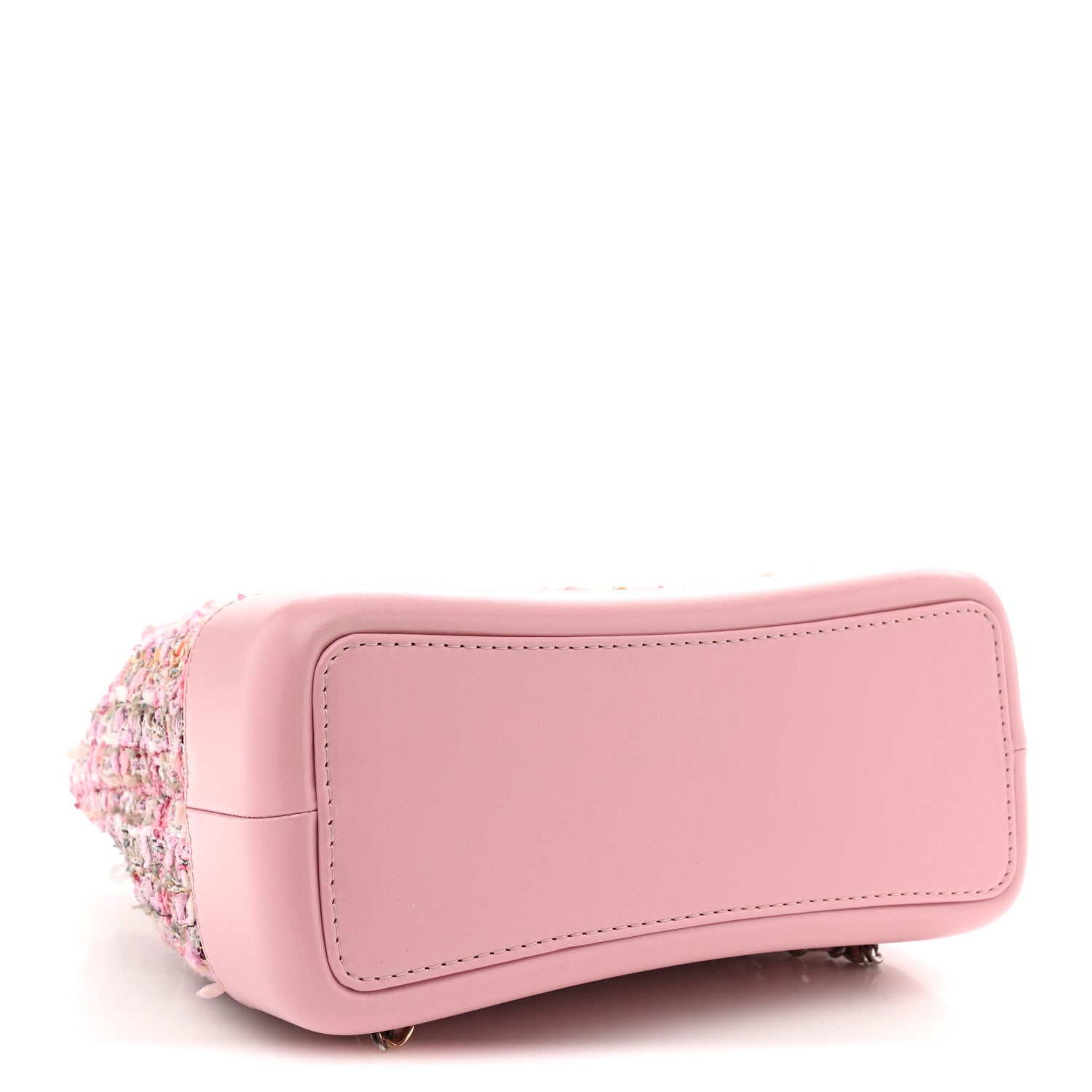 Chanel Tweed Calfskin Quilted Gabrielle Backpack Pink 4 of 11