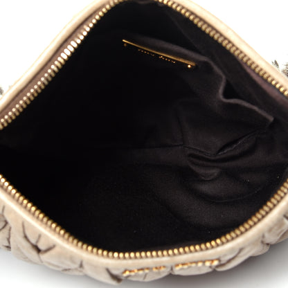 Miu Miu Nappa Lux Crossbody Deserto 5 of 8