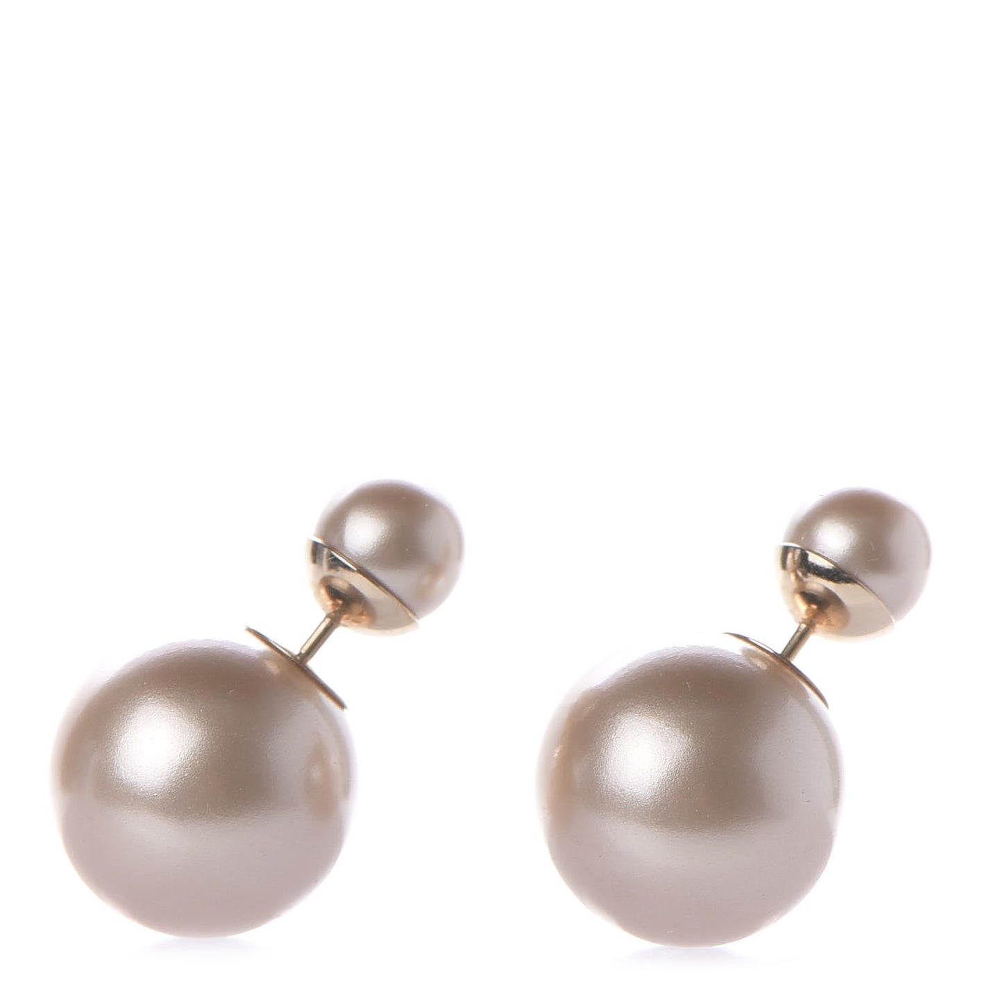 Pearl Mise En Dior Tribal Earrings Pink