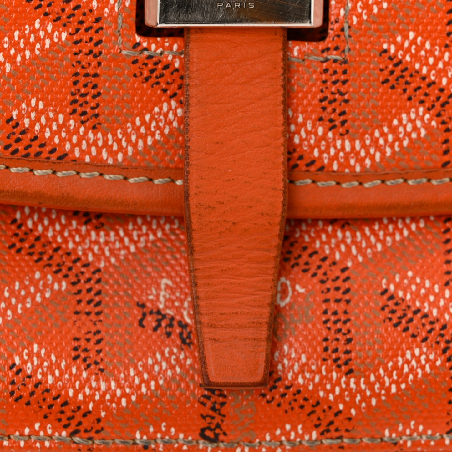 Goyardine Belvedere II PM Messenger Bag Orange