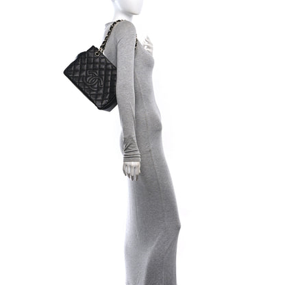 Chanel Caviar Quilted Petit Timeless Tote PTT Black 2 of 10