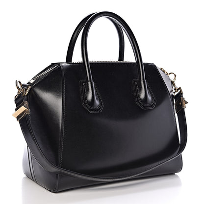 Givenchy Shiny Lord Calfskin Small Antigona Black 3 of 10