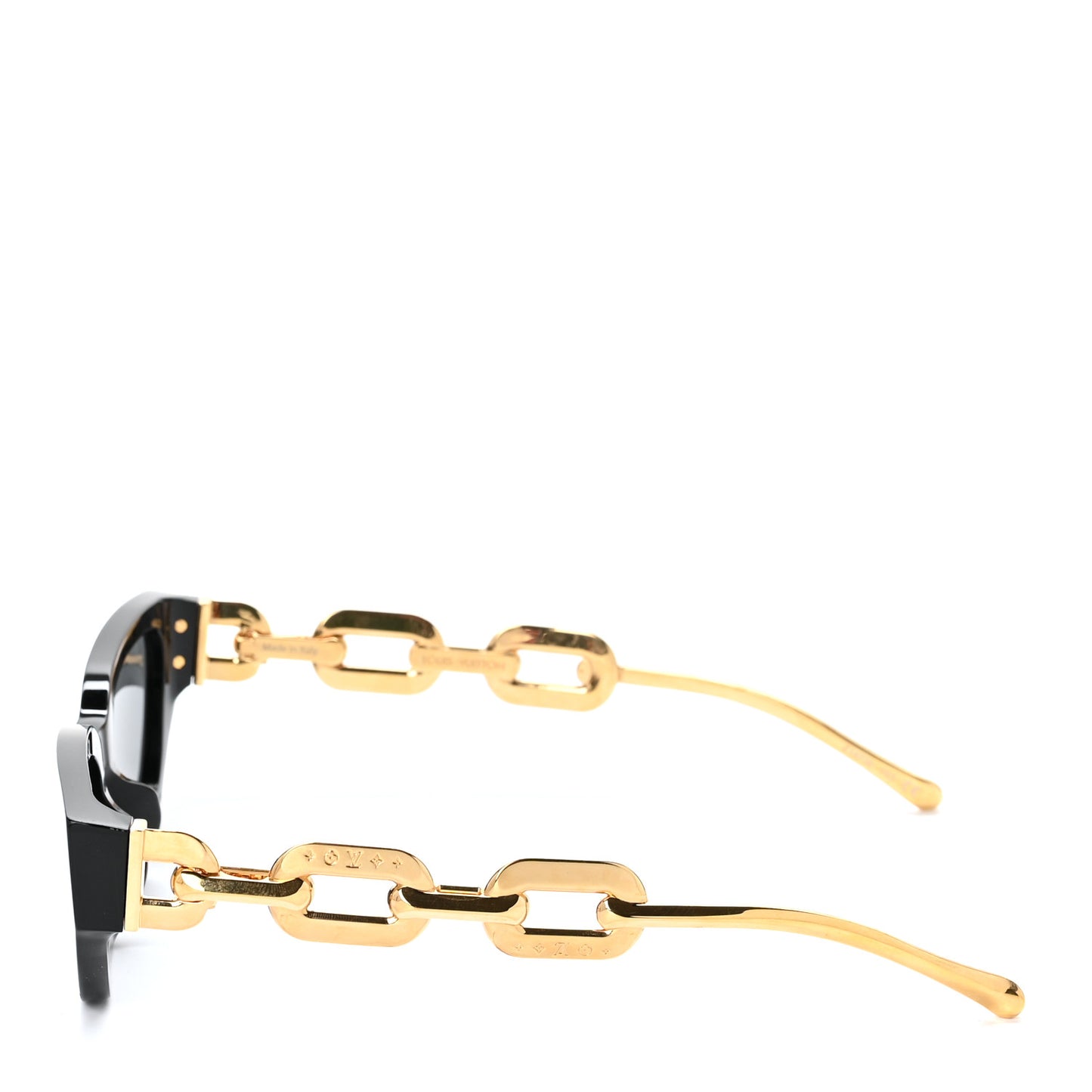 Metal LV Edge Sunglasses Z1473W Black
