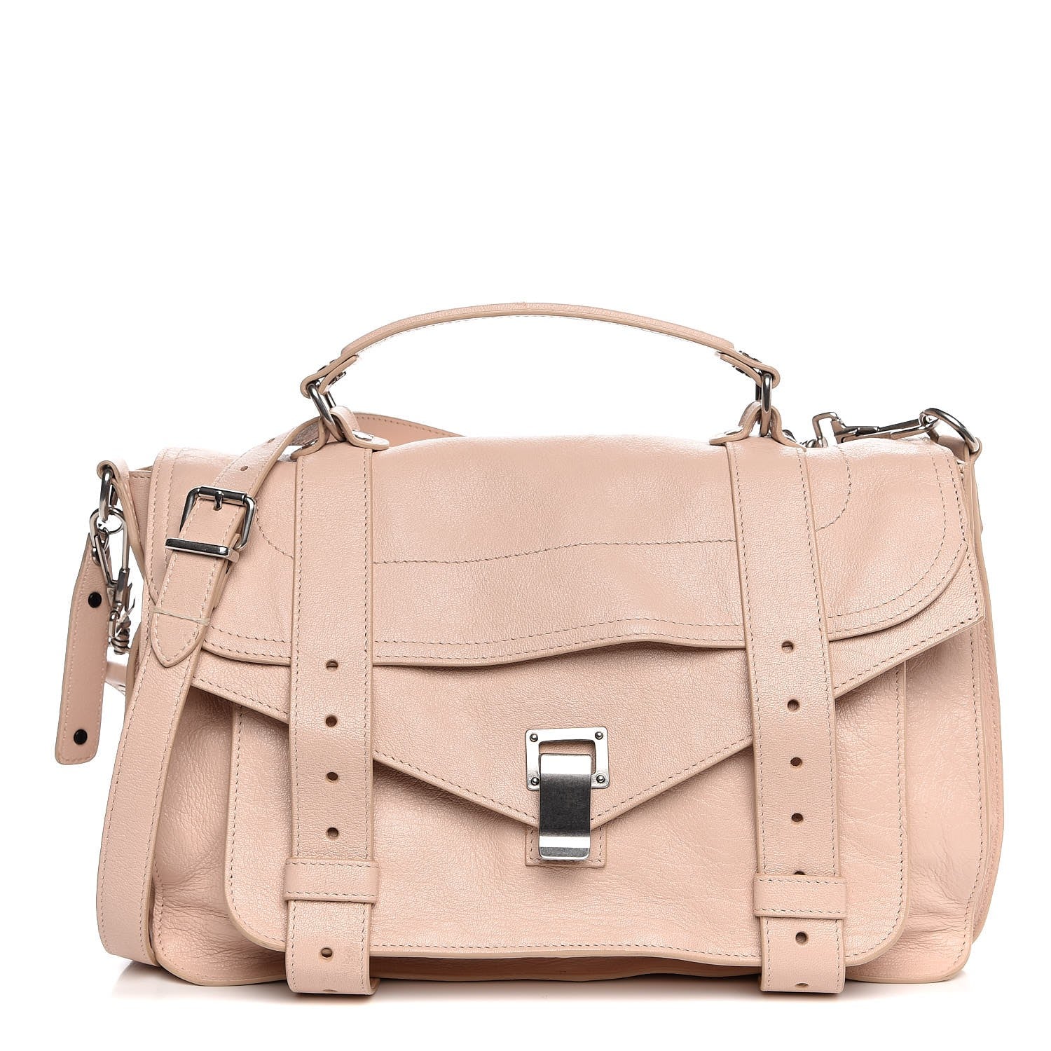 Proenza Schouler Lambskin Medium PS1 Satchel Blush 1 of 10