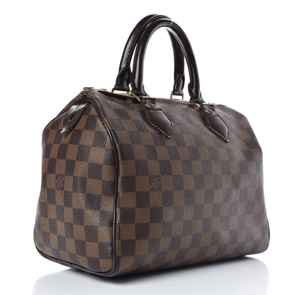 Louis Vuitton Damier Ebene Speedy 25 3 of 9