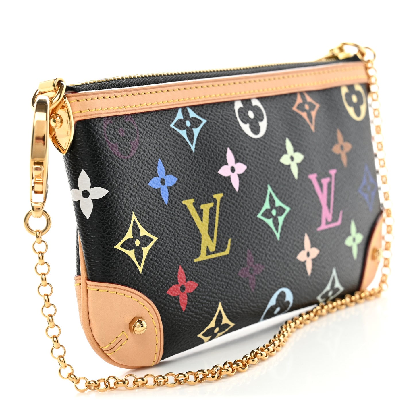 Monogram Multicolor Pochette Milla MM Black