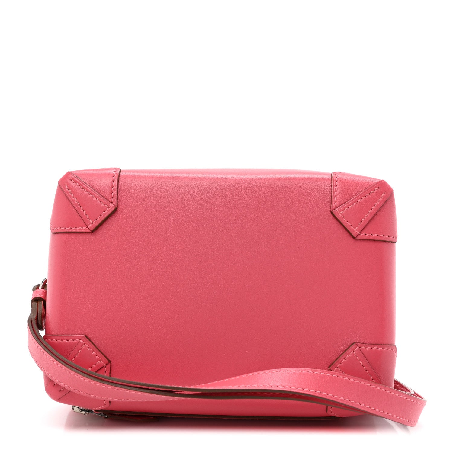 Hermes Tadelakt Mini Pochette Maxibox Rose Lipstick 1 of 8
