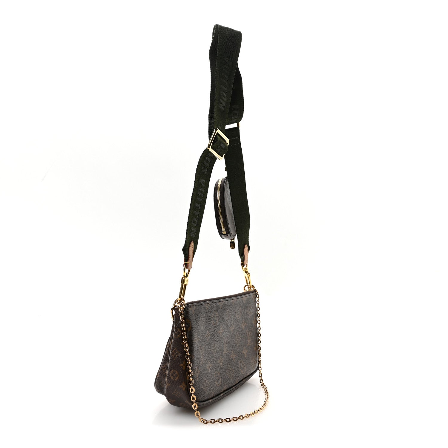 Louis Vuitton Monogram Multi Pochette Accessories Kaki 3 of 9