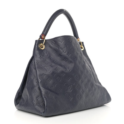 Louis Vuitton Empreinte Artsy MM Marine Rouge 3 of 12