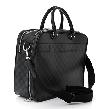 Louis Vuitton Damier Graphite Overnight 3 of 10