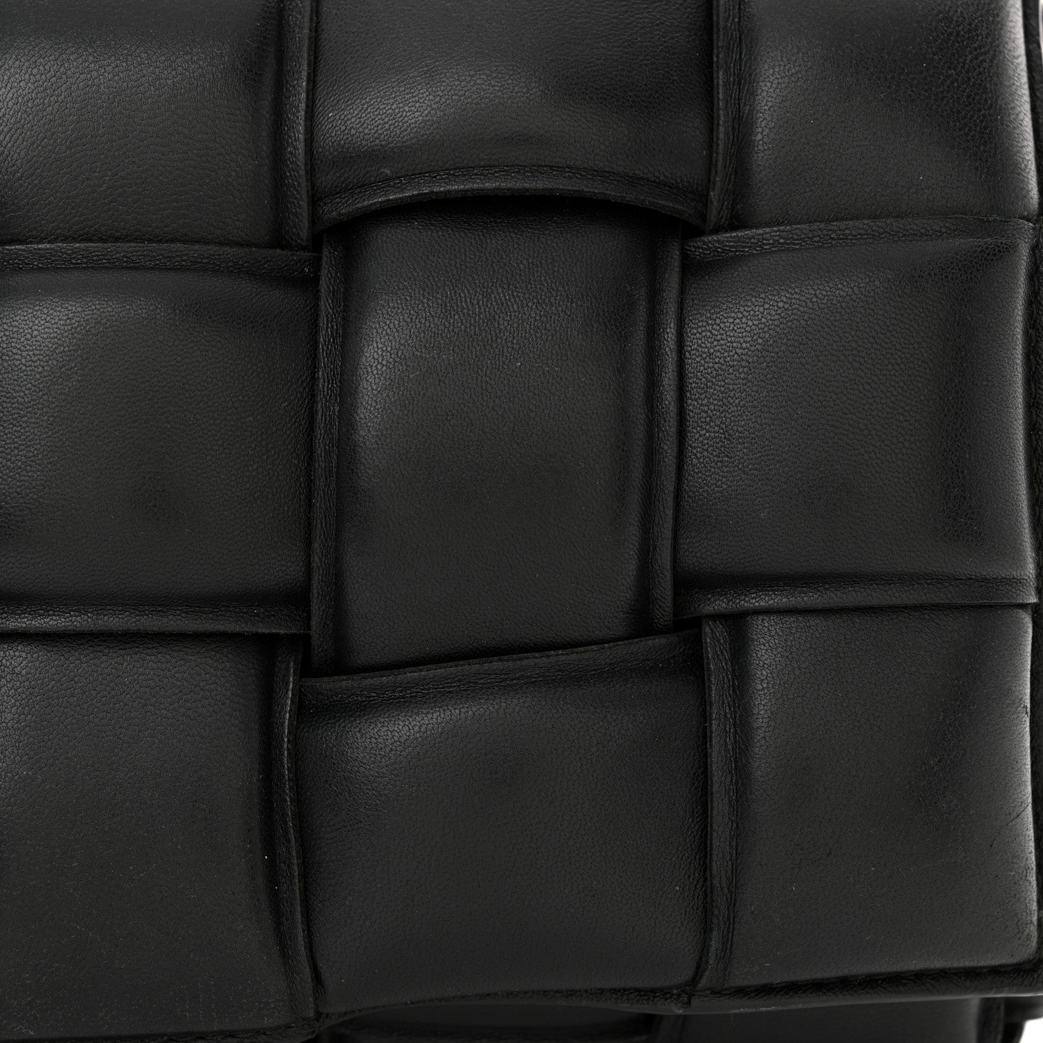 Bottega Veneta Nappa Maxi Intreccio Padded Cassette Crossbody Bag Black 14 of 16