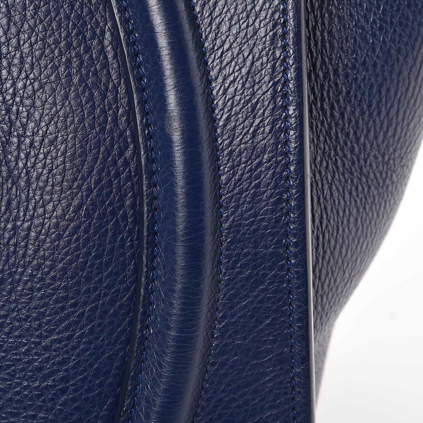 Drummed Calfskin Mini Luggage Ink