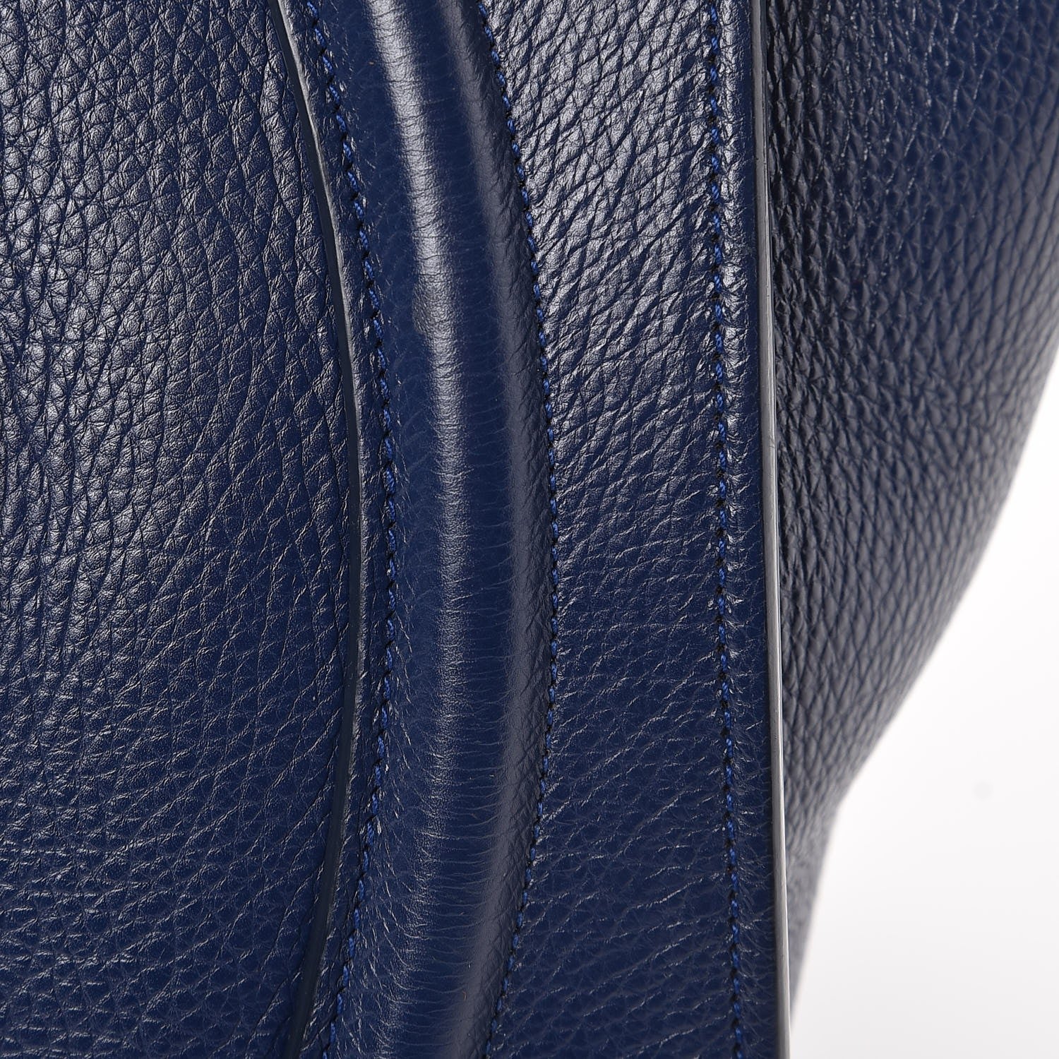 Celine Drummed Calfskin Mini Luggage Ink 17 of 18