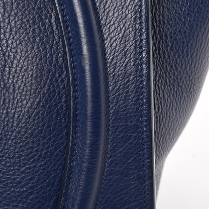 Celine Drummed Calfskin Mini Luggage Ink 17 of 18