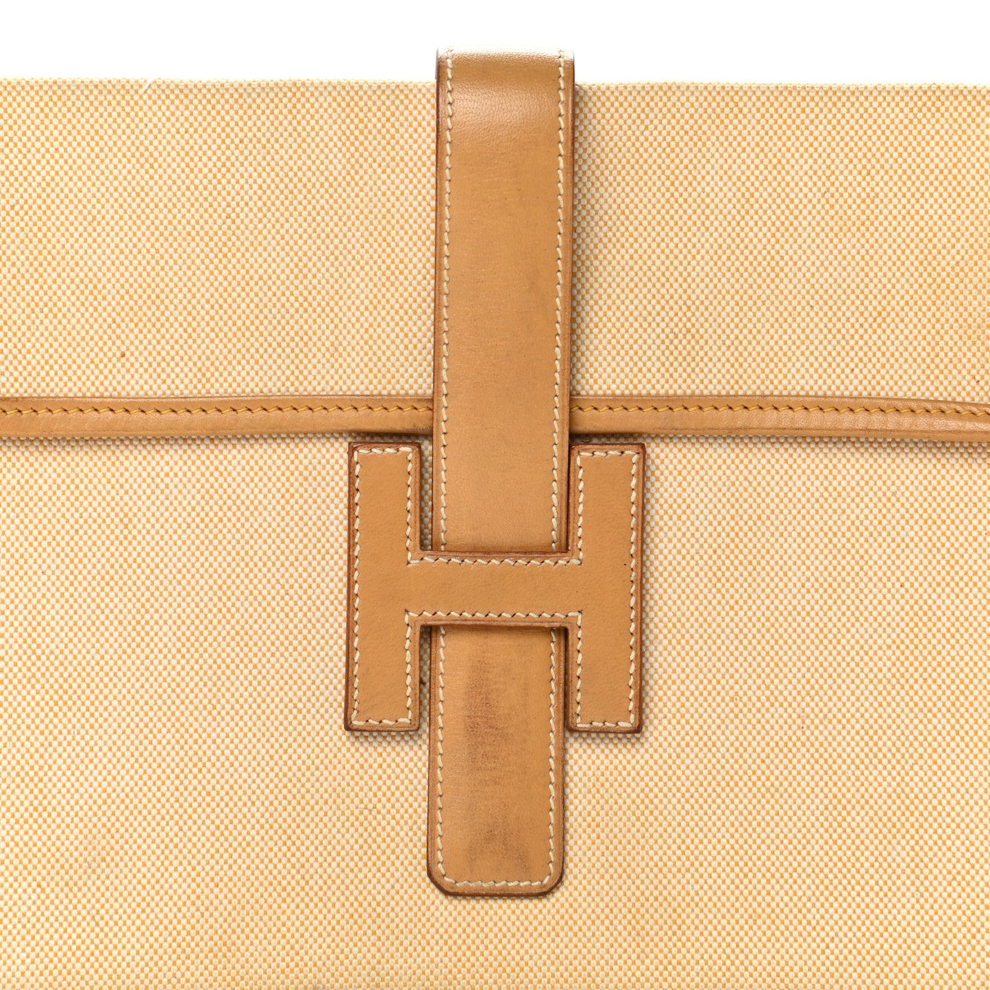 Toile Vache Jige PM Clutch