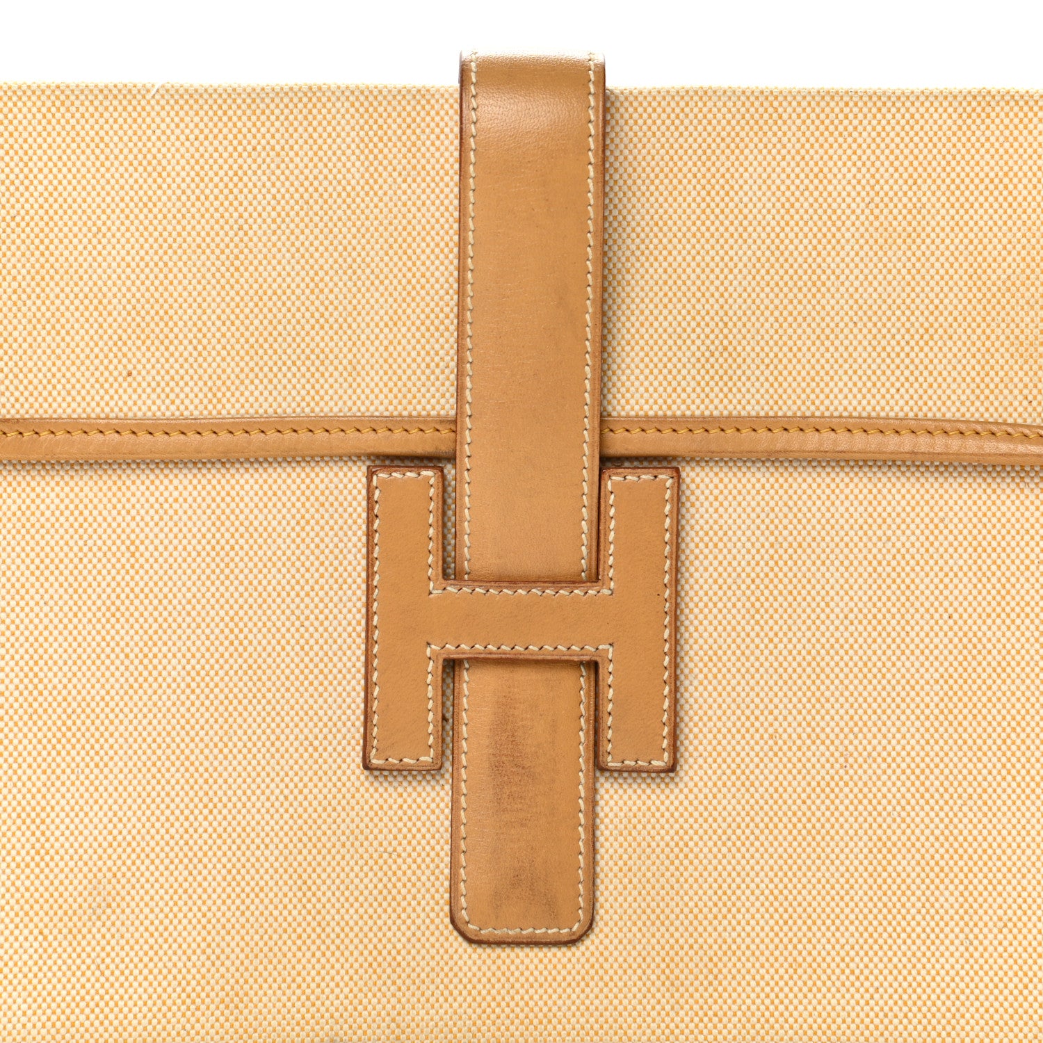 Hermes Toile Vache Jige PM Clutch 8 of 14