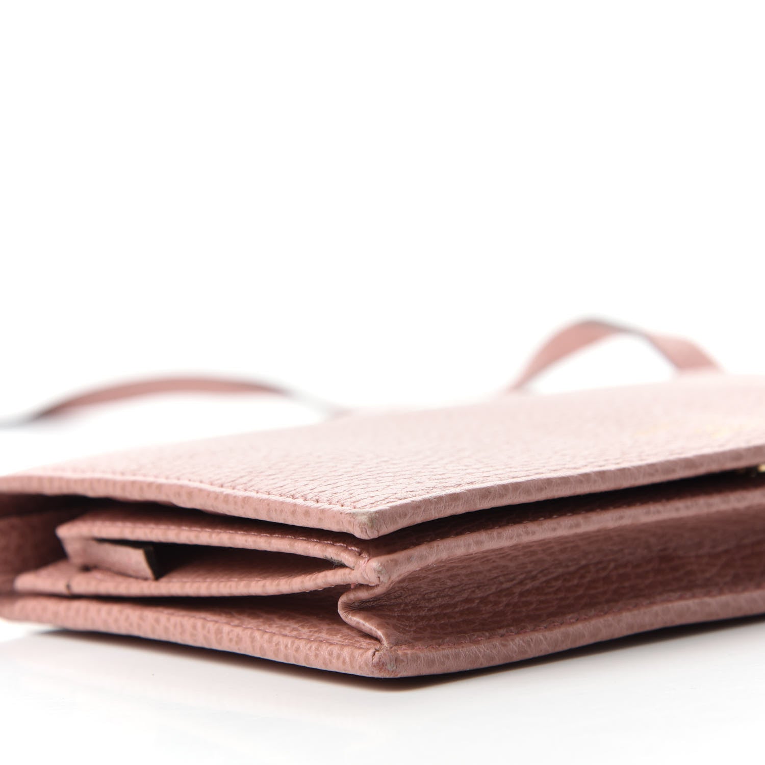 Gucci Dollar Calfskin Mini Swing Wallet Bag Soft Pink Soft Pink 6 of 10