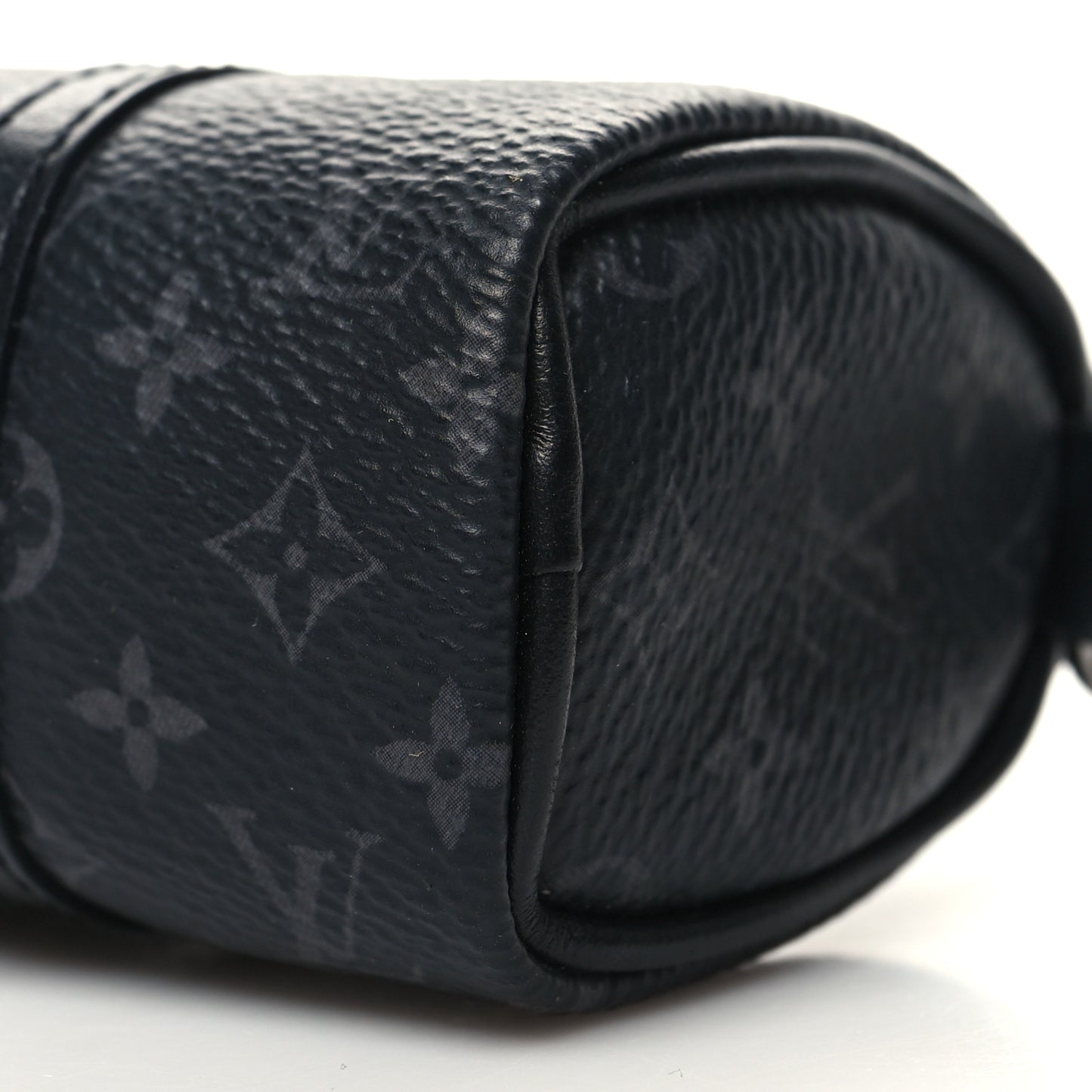 Monogram Eclipse Mini Keepall Bag Charm Key Holder Black