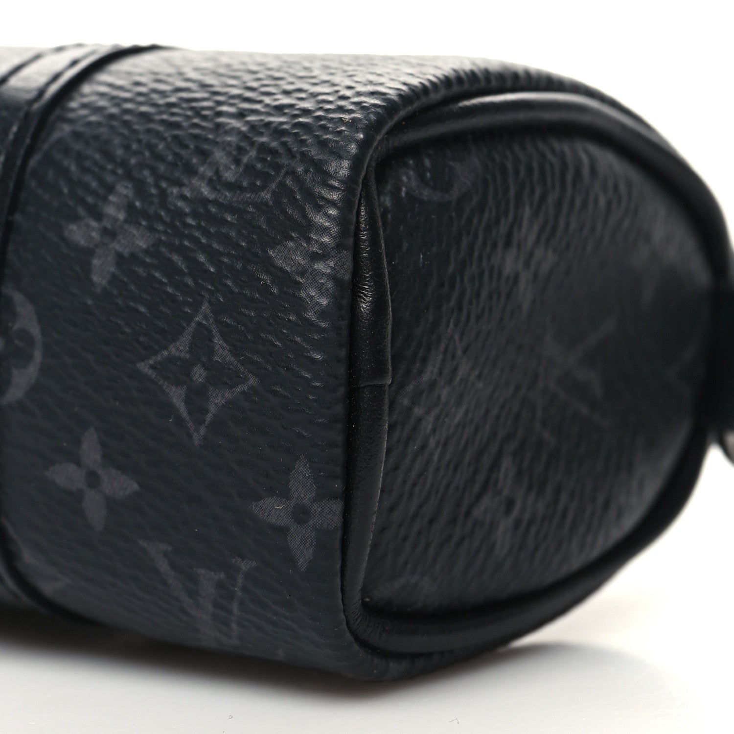 Louis Vuitton Monogram Eclipse Mini Keepall Bag Charm Key Holder Black 9 of 9