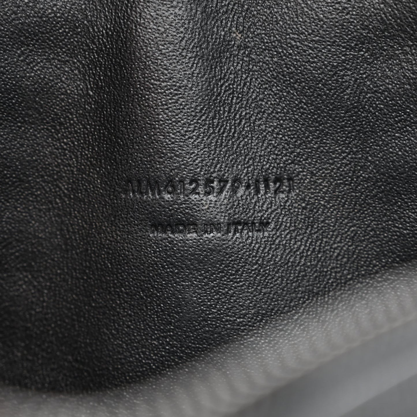 Grain De Poudre Matelasse Monogram Mini Lou Camera Bag Black