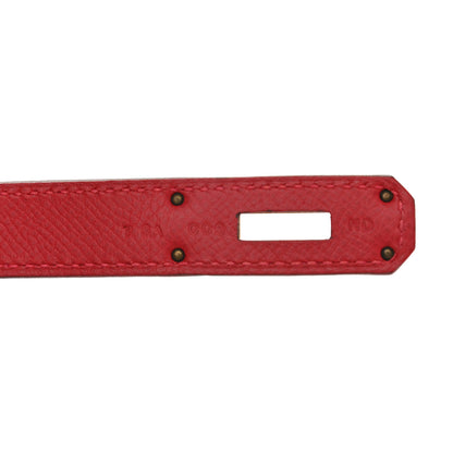 Hermes Epsom Birkin 35 Rouge Casaque 7 of 11