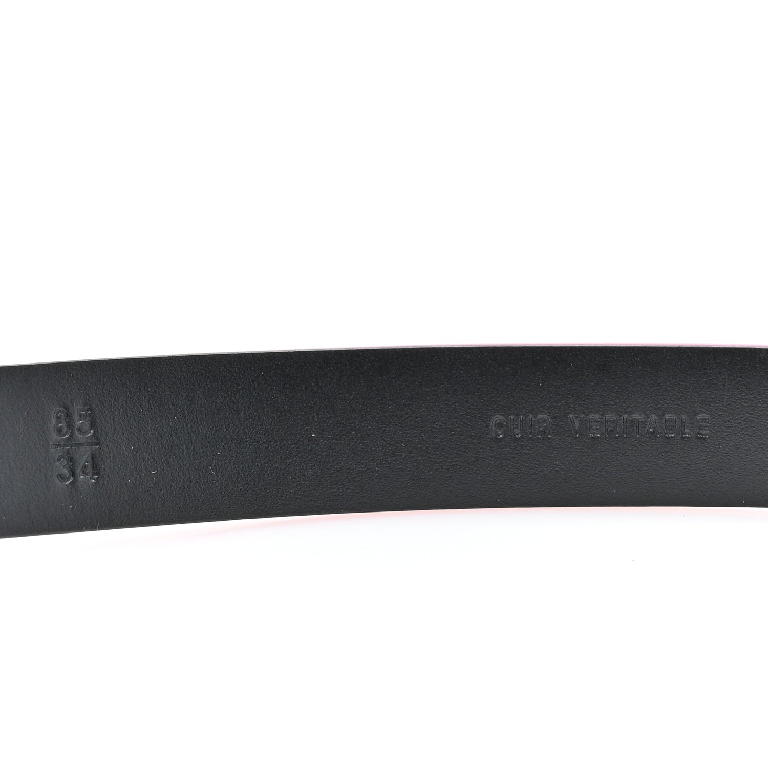 Chanel Patent CC Logo Skinny Belt 85 34 Pink 4 of 5