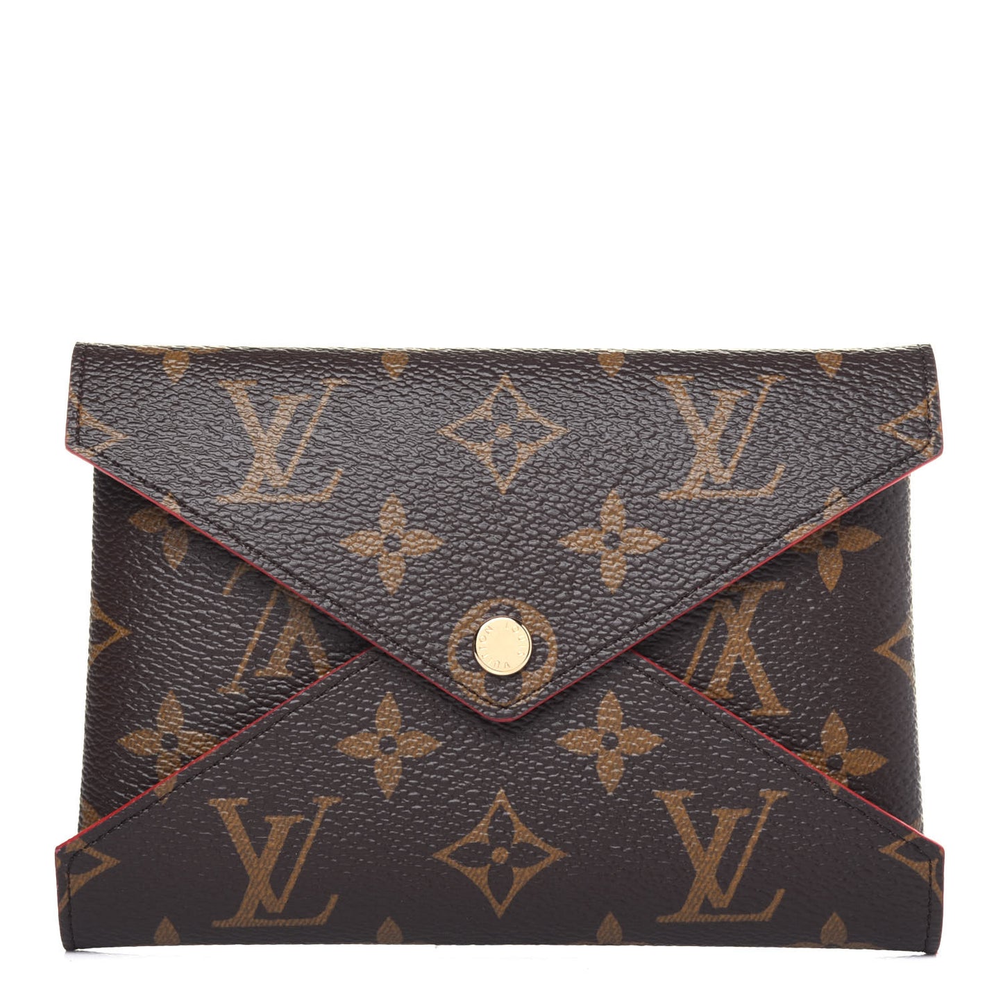 Monogram Medium Kirigami Pochette Insert Coquelicot