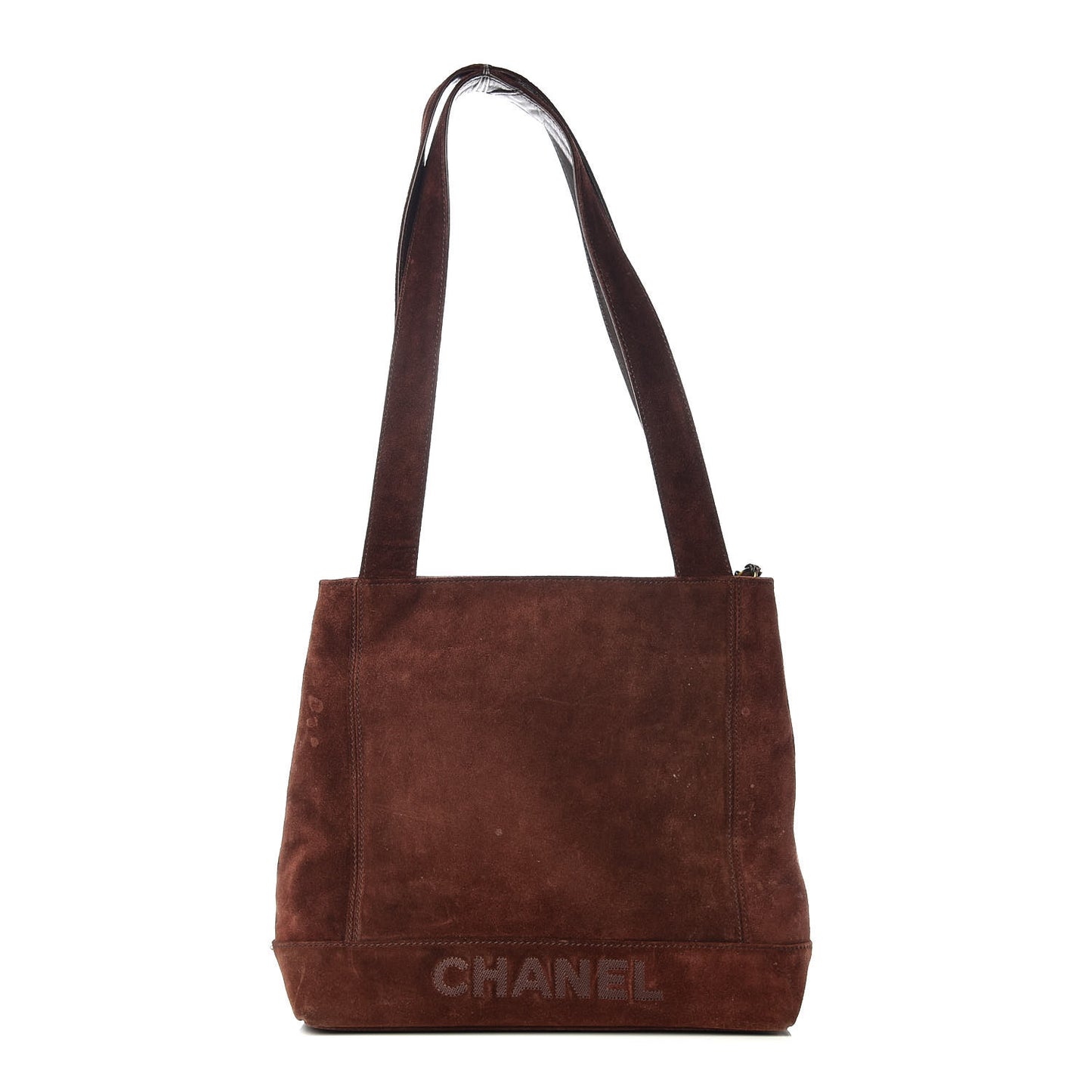 Suede Shoulder Bag Brown