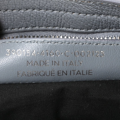 Balenciaga Chevre Silver Metallic Edge Hardware City Bleu Acier 7 of 10