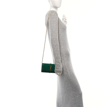 Gucci Snakeskin Jackie 1961 Chain Wallet Green 2 of 11
