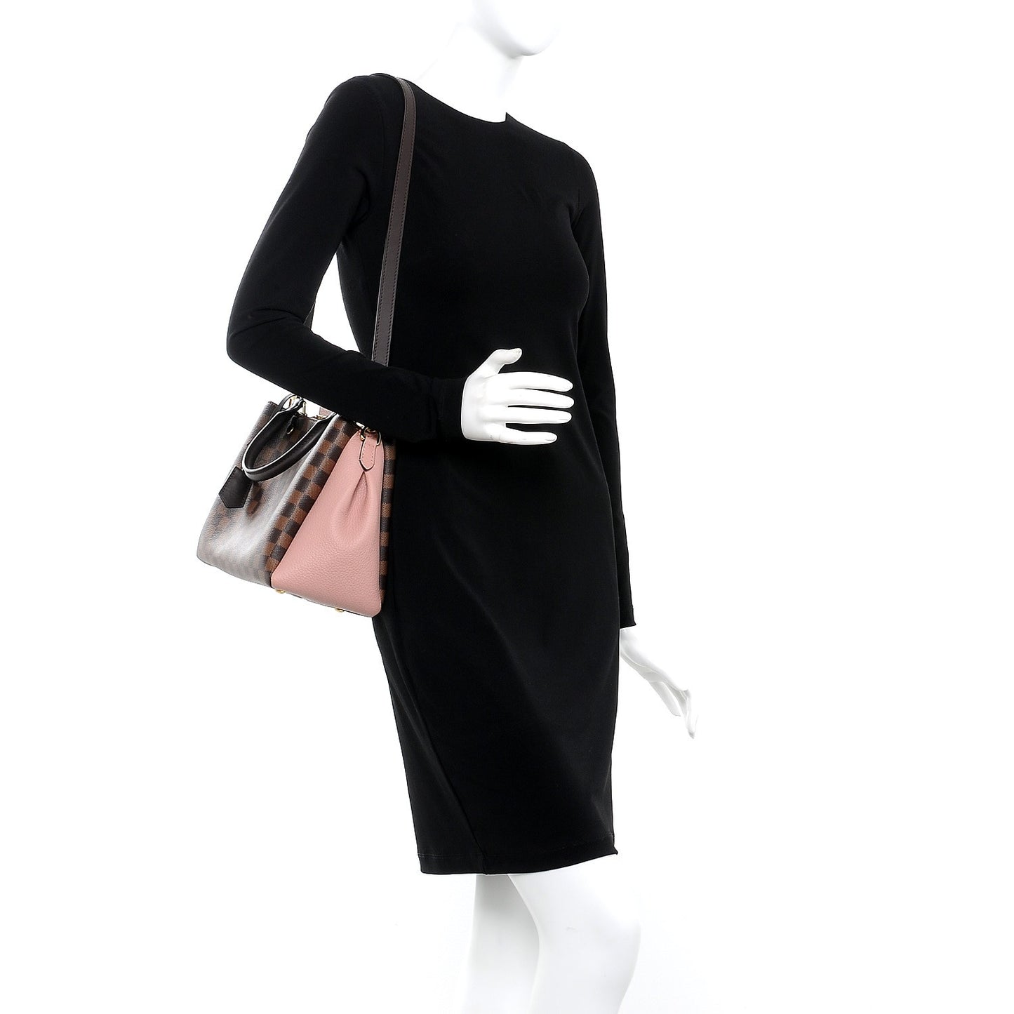 Damier Ebene Cuir Taurillon Brittany Magnolia