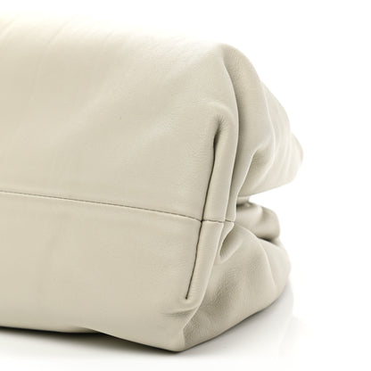 Bottega Veneta Smooth Butter Calf The Pouch Oversized Clutch Mist 12 of 12