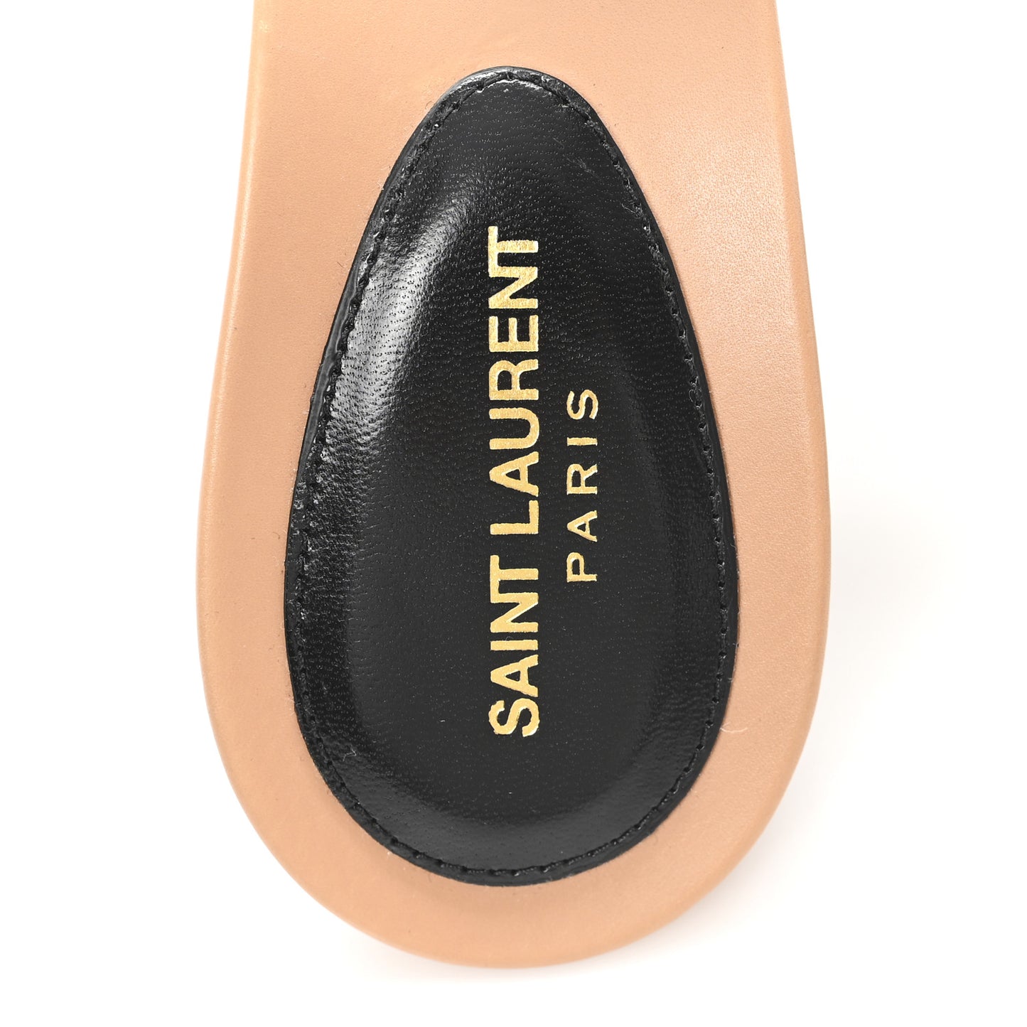 Calfskin Gippy 105 Mule Sandals 40 Bisque