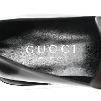 Gucci Calfskin Interlocking G Mens Loafers 10 Black 7 of 8