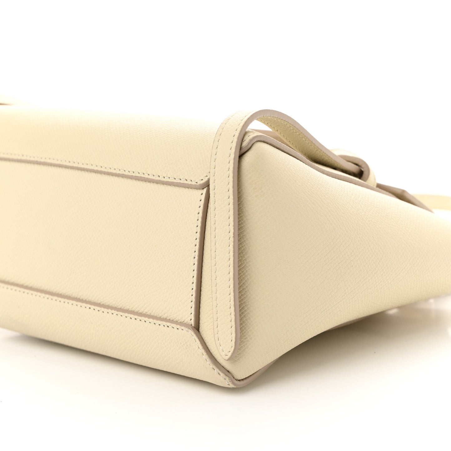 Grained Calfskin Nano Belt Bag Linen