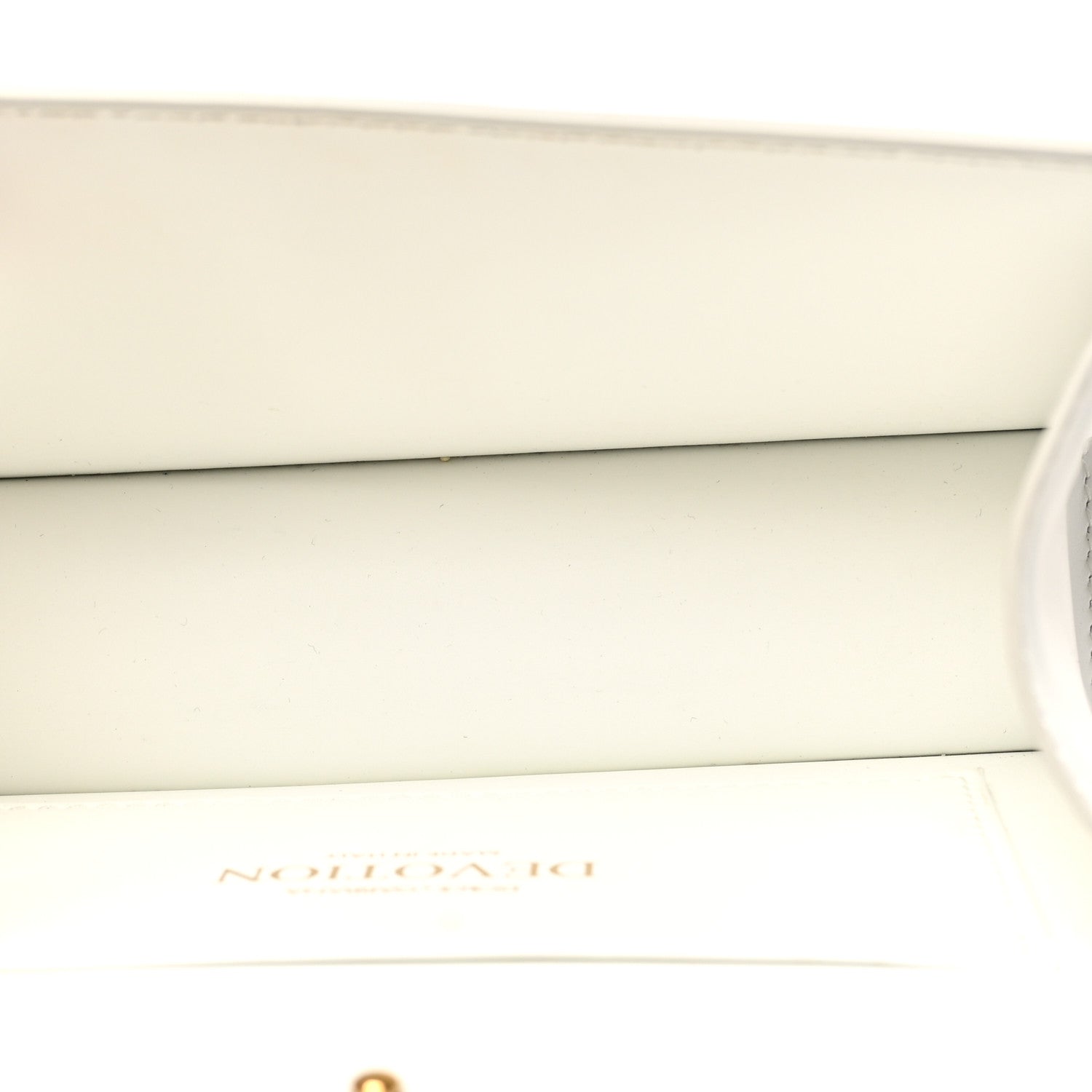 Dolce & Gabbana Smooth Calfskin Small Devotion Envelope Top Handle Bag White 5 of 10