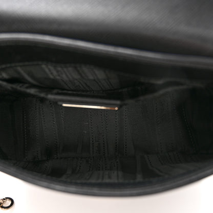 Salvatore Ferragamo Saffiano Paris Crossbody Bag Black 5 of 11