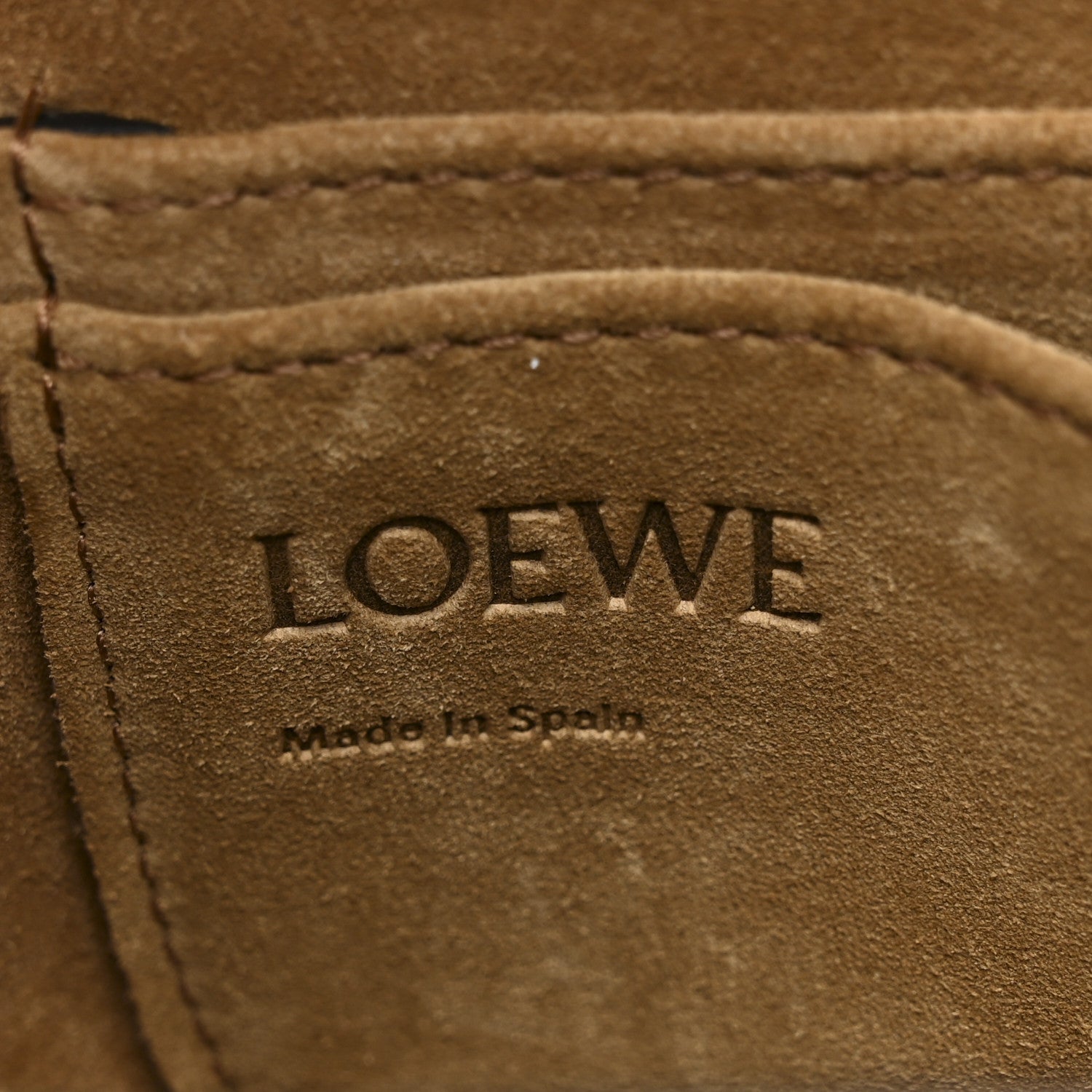 Loewe Calfskin Jacquard Mini Gate Dual Bag Clay 6 of 10