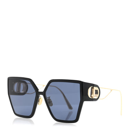 Christian Dior Acetate Square 30 Montaigne Sunglasses Black 1 of 8